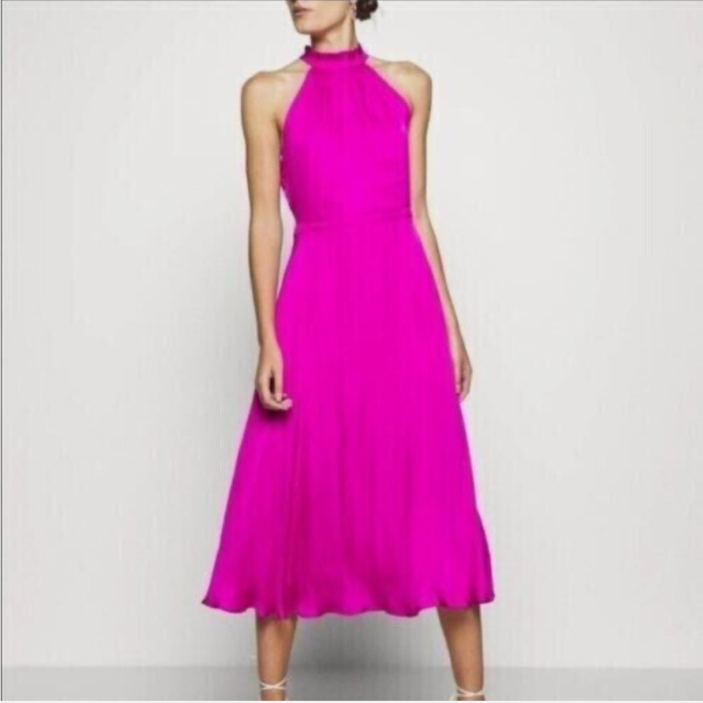 Banana Republic Pink Midi Dress